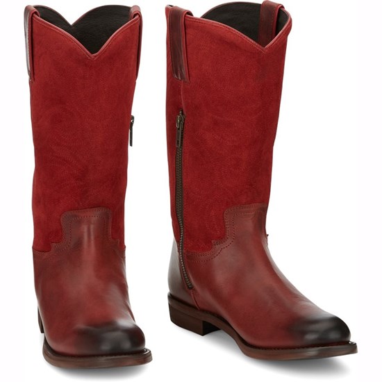 Justin Anthem Women's Cowboy Boots Red | KZPNSA-063