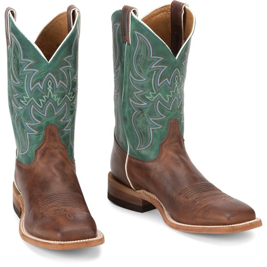 Justin Austin Men's Cowboy Boots Brown | EDISLM-629