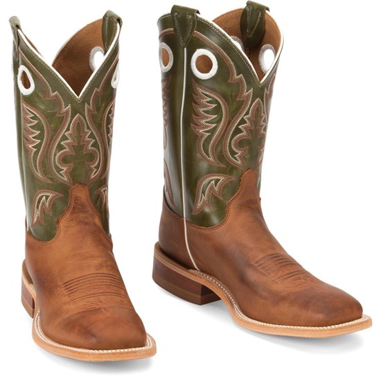 Justin Austin Men's Cowboy Boots Brown | HDNJAG-903