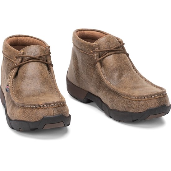 Justin Cappie Steel Toe Men's Work Boots Brown | UKRCPD-269