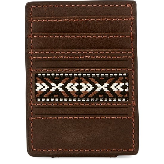 Justin Card Men's Wallets Brown | HAPOKF-348