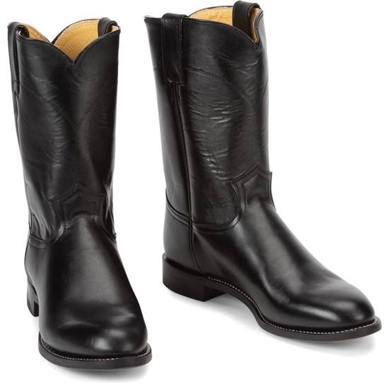 Justin Jackson Men's Cowboy Boots Black | LOTFXV-812