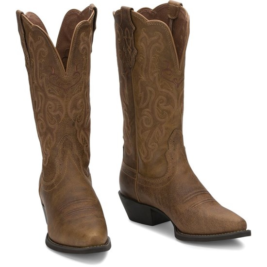 Justin Mckayla Women's Cowboy Boots Brown | VCZJPD-276