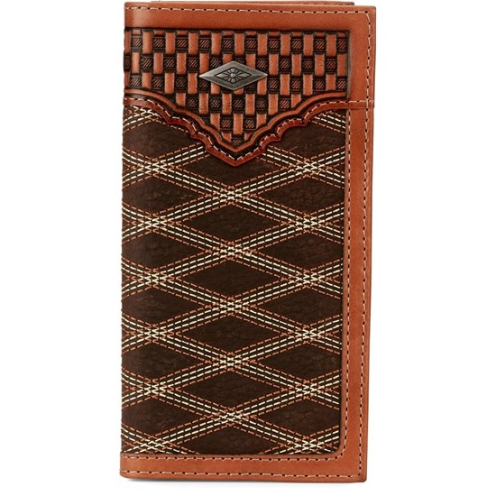 Justin Rodeo Men's Wallets Brown | CLKXWB-052