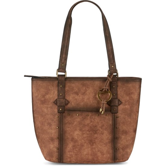 Justin Tote Women's Handbags Brown | KNZAWH-385