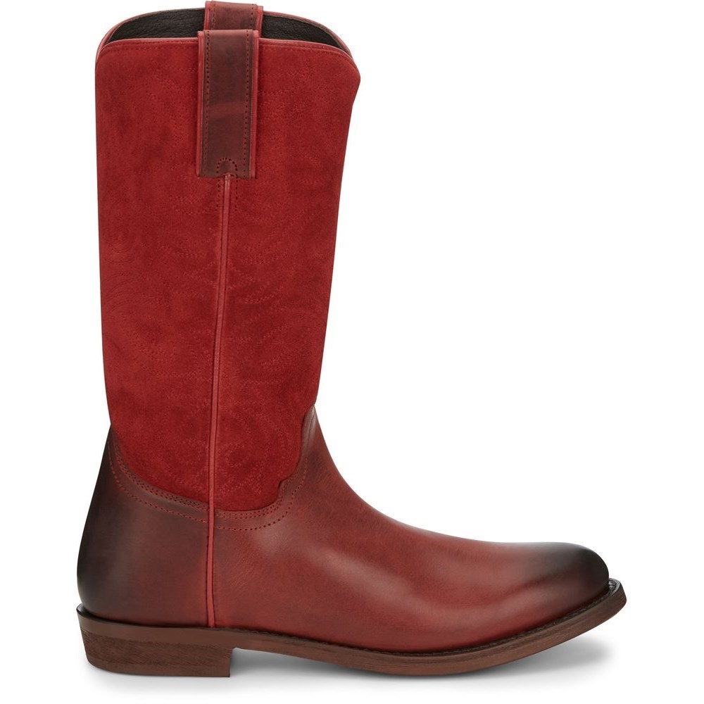 Justin Anthem Women's Cowboy Boots Red | KZPNSA-063