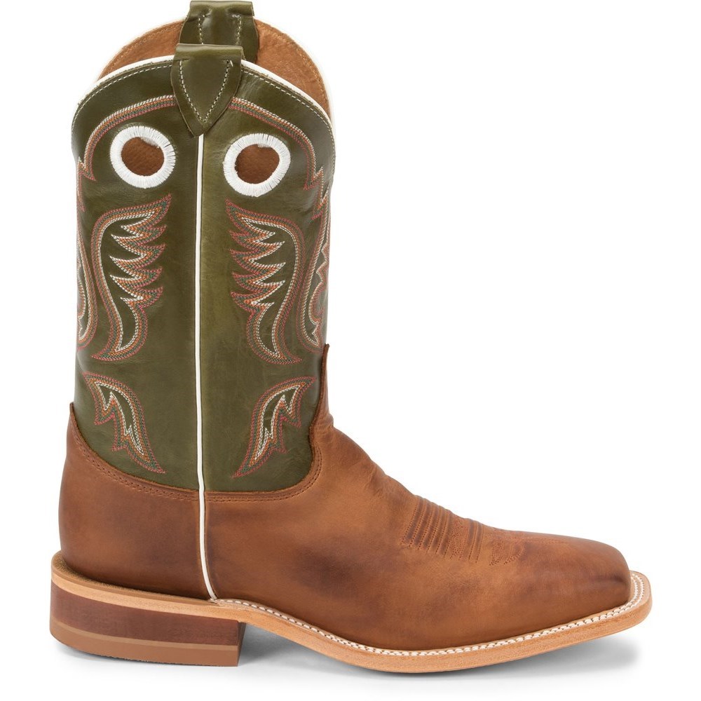 Justin Austin Men's Cowboy Boots Brown | HDNJAG-903