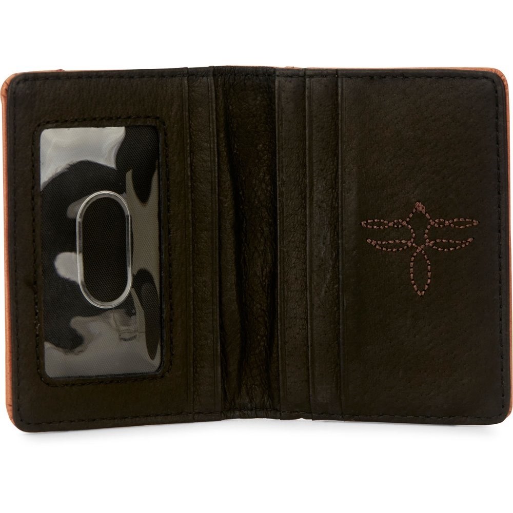 Justin Bifold Card Men's Wallets Brown | JUCNQH-074