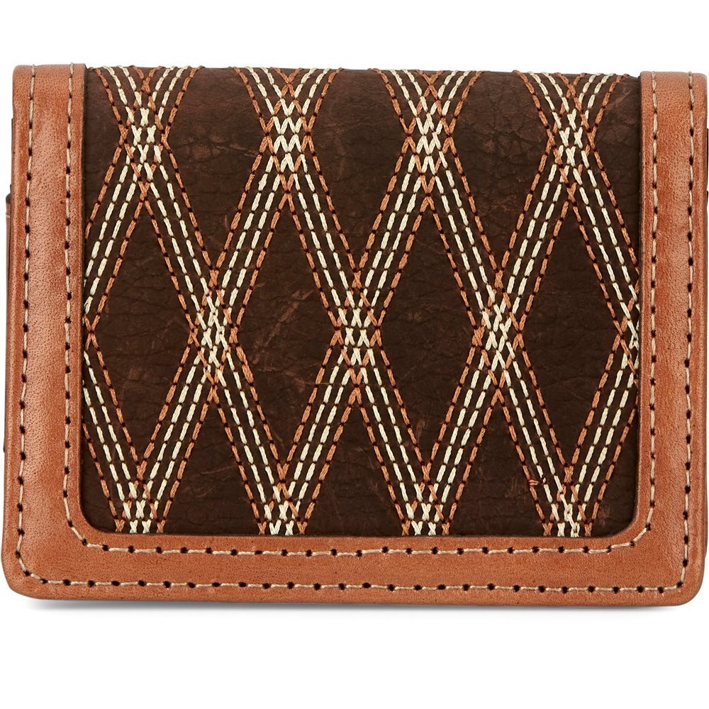 Justin Bifold Card Men\'s Wallets Brown | KJZLOQ-592