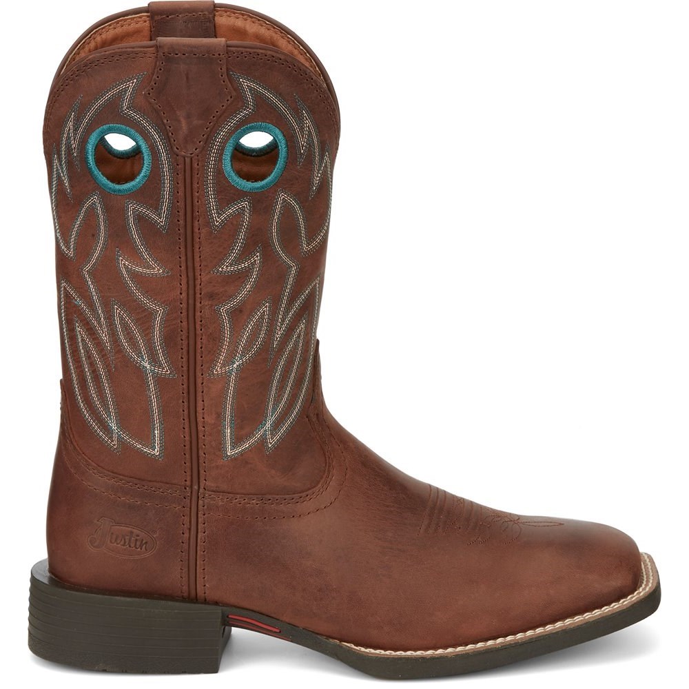 Justin Bowline Men's Cowboy Boots Brown | YVJUFE-137