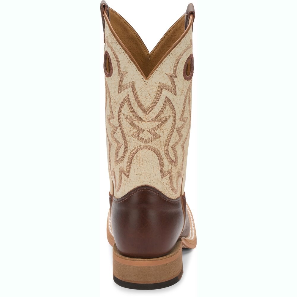 Justin Caddo Men's Cowboy Boots Brown | FWYRNB-203