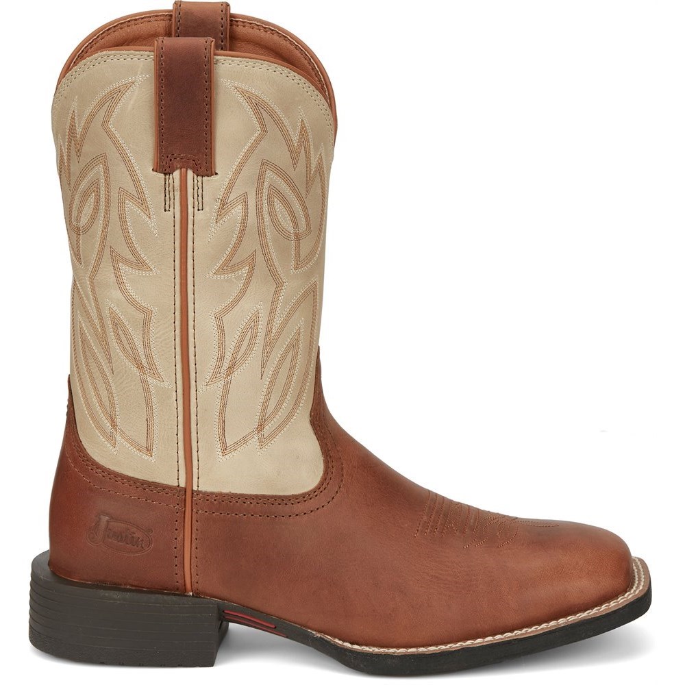 Justin Canter Men's Cowboy Boots Brown | KTAWCZ-063