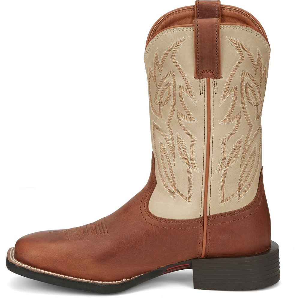 Justin Canter Men's Cowboy Boots Brown | KTAWCZ-063