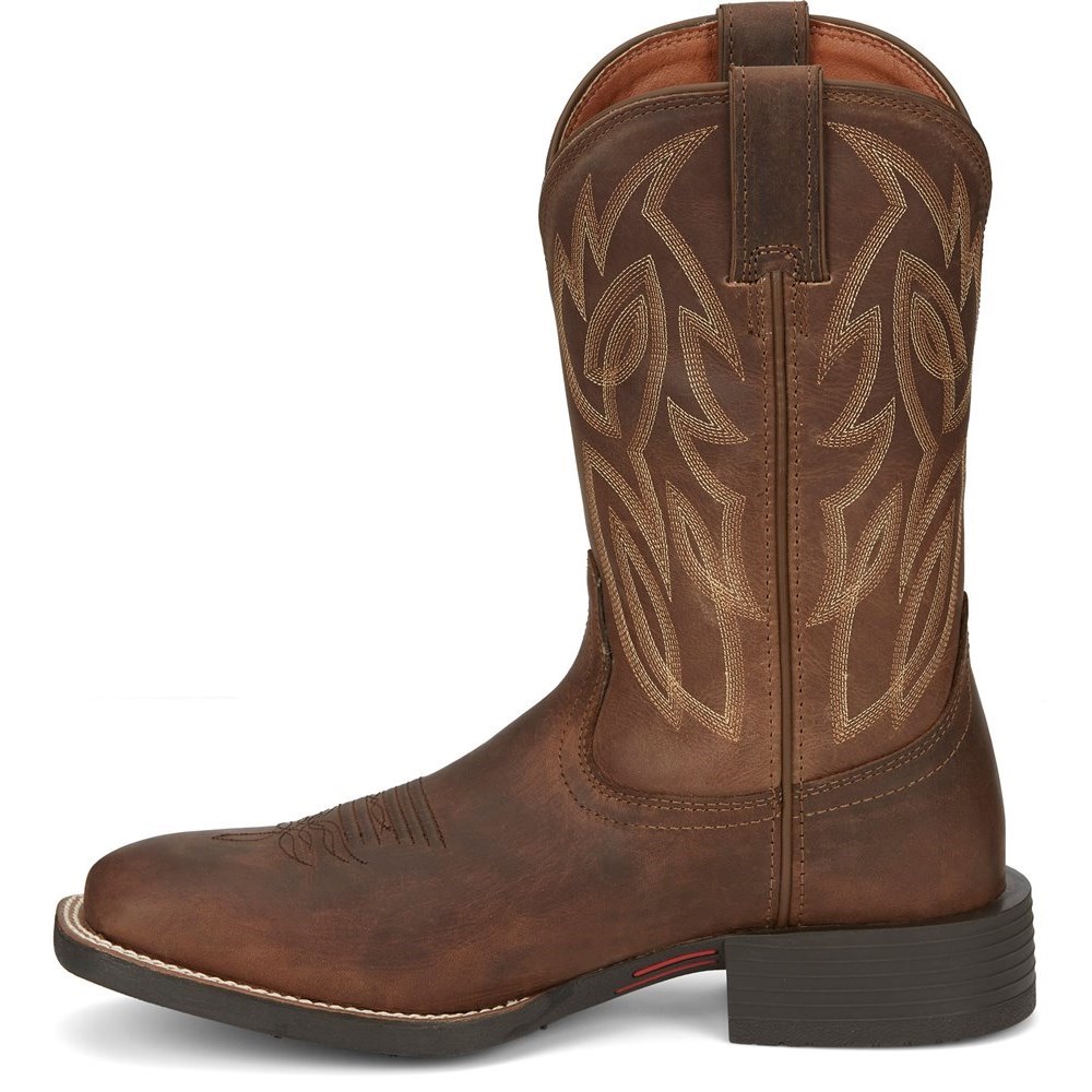 Justin Canter Men's Cowboy Boots Brown | MRXYQW-864