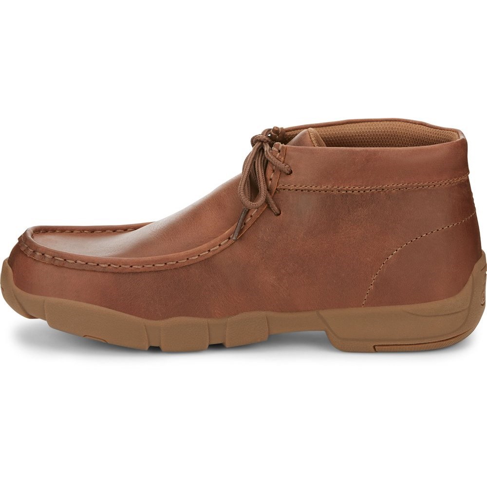 Justin Cappie Men's Casual Shoes Brown | BHWIOP-147