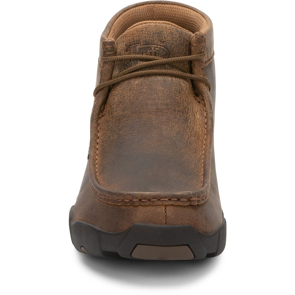 Justin Cappie Men's Casual Shoes Dark Brown | DKVXIM-201