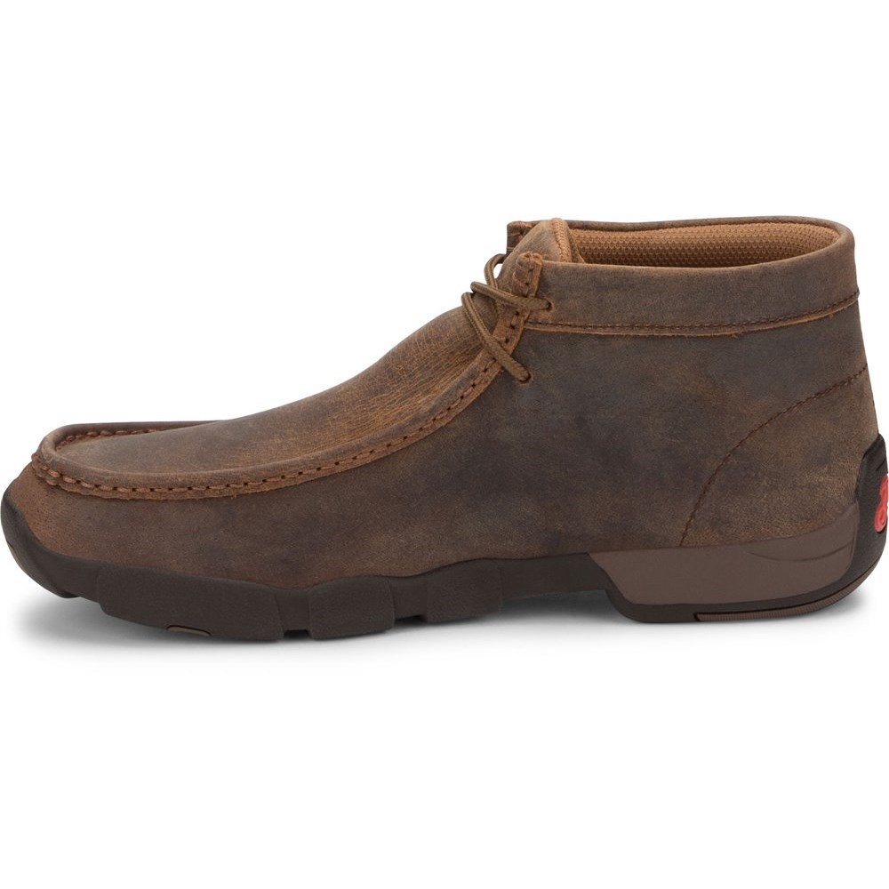 Justin Cappie Men's Casual Shoes Dark Brown | DKVXIM-201