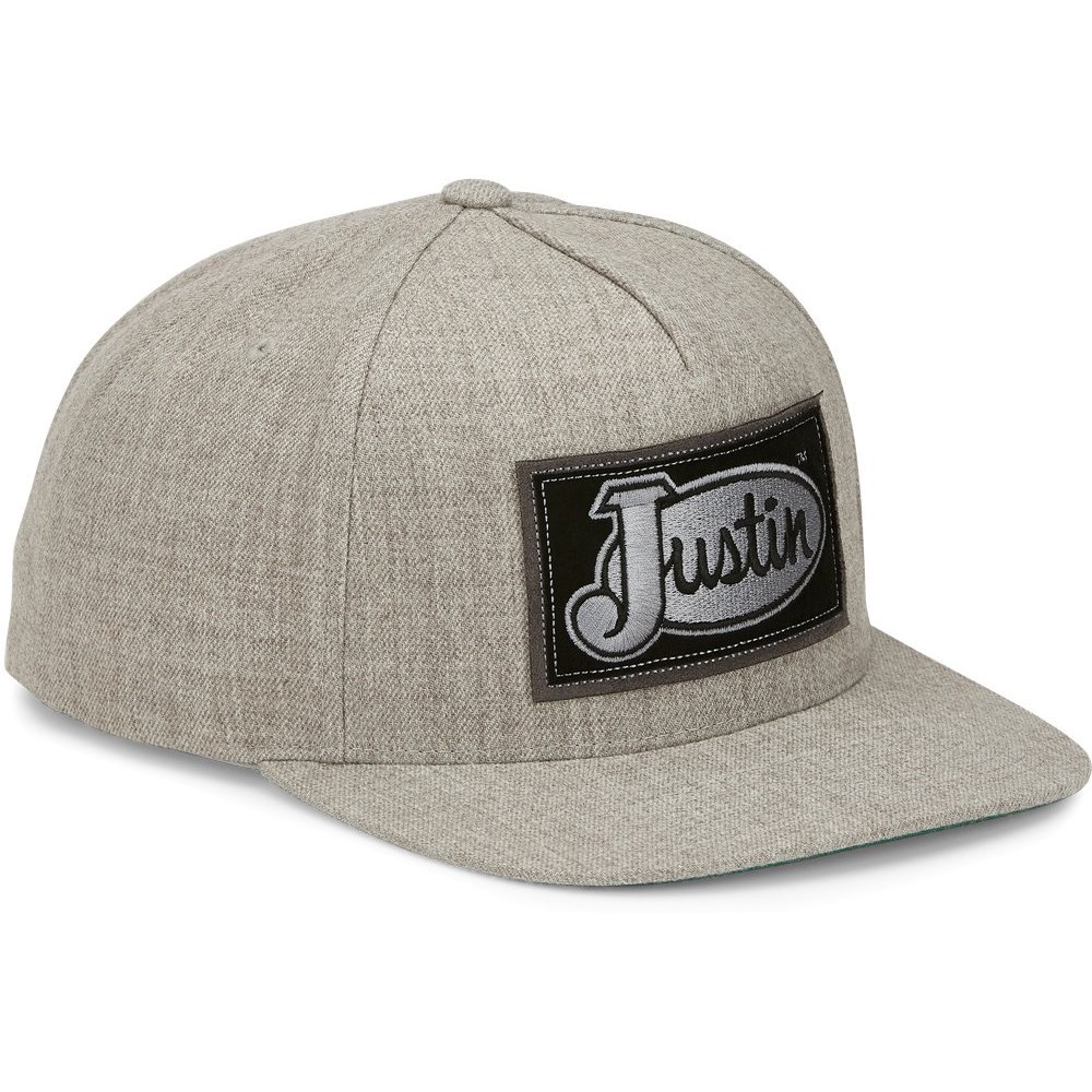 Justin Claybank Men\'s Cap Light Grey | GLMZKA-750