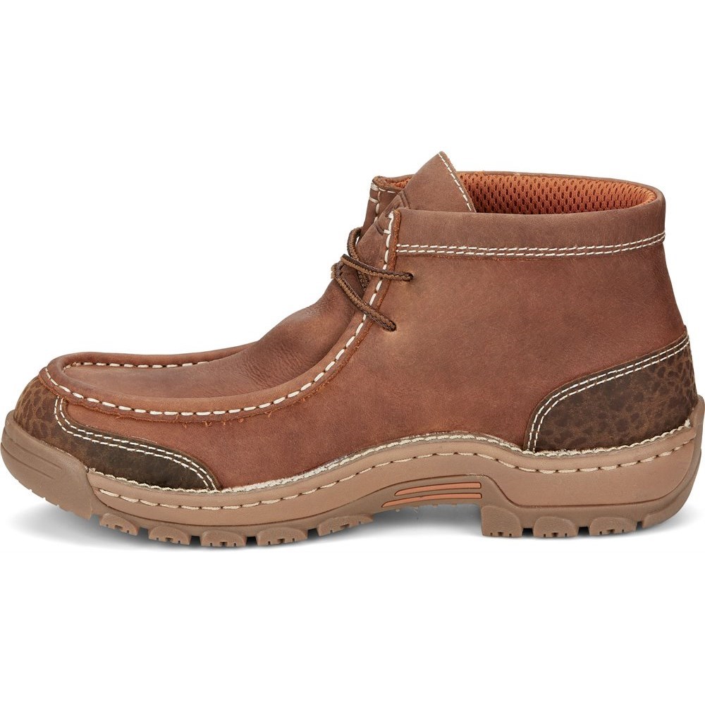 Justin Crafton Men's Casual Shoes Brown | XWRHZN-935