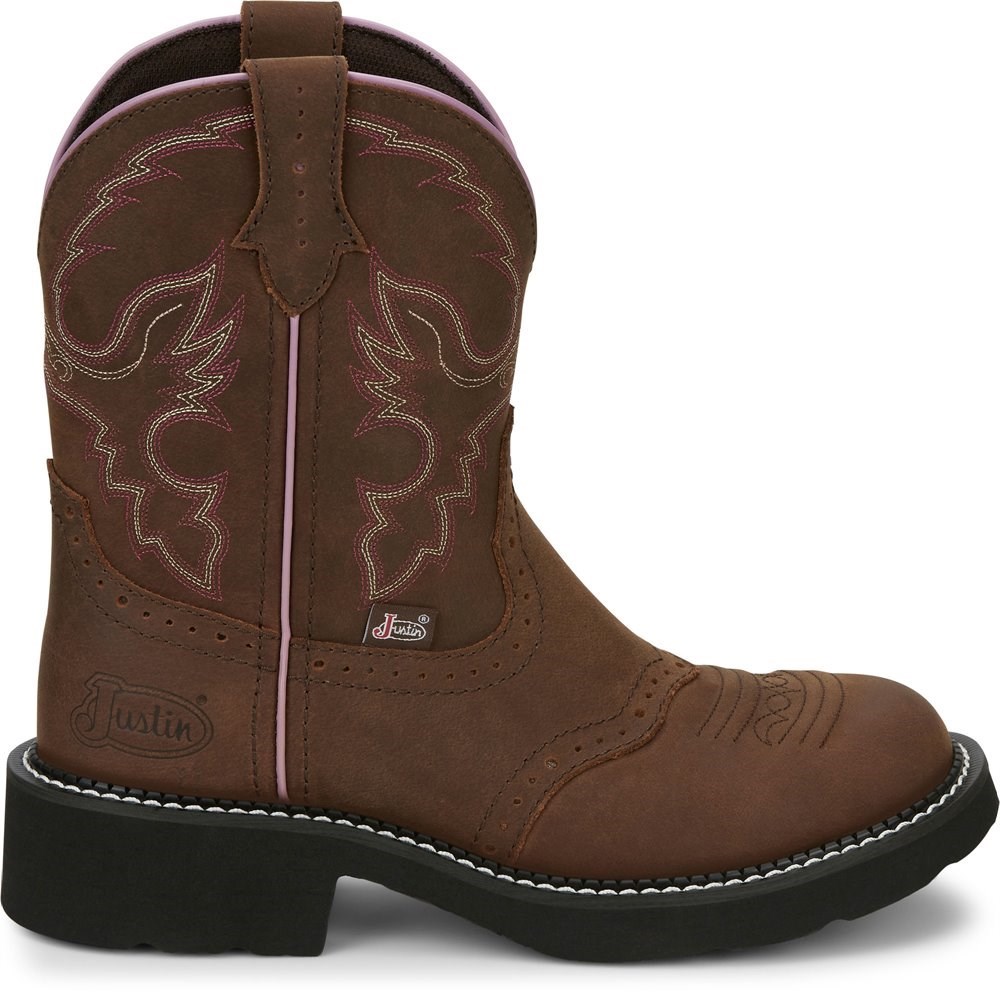 Justin Gemma Women's Cowboy Boots Brown | BNSFJW-148