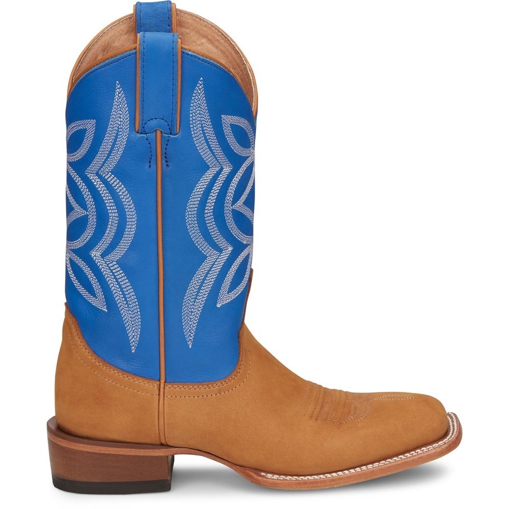 Justin Hayes Women's Cowboy Boots Brown | AQJGXZ-025