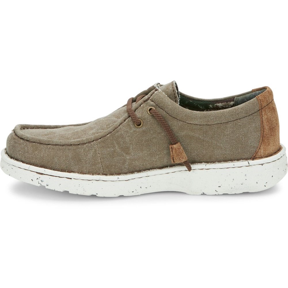 Justin Hazer Men's Casual Shoes Brown | IGDJPW-317