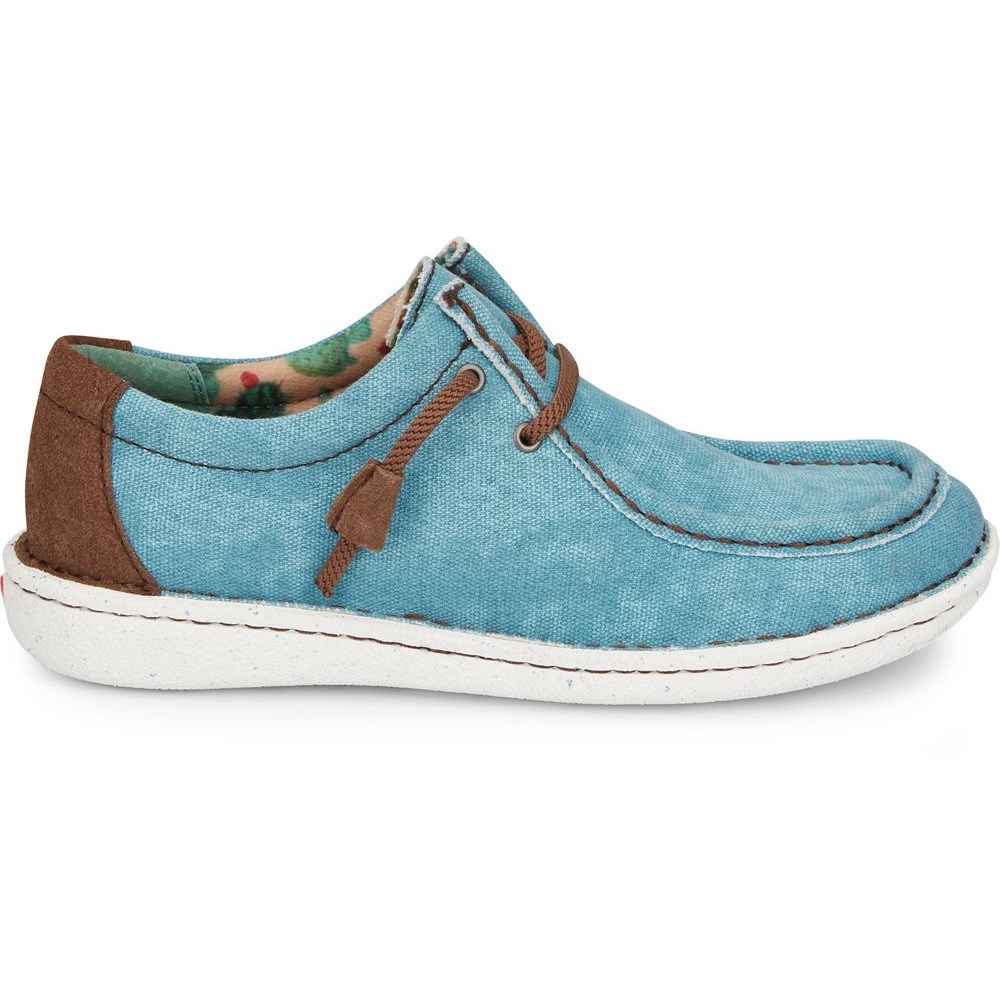 Justin Hazer Women's Casual Shoes Turquoise | SZNEHI-293