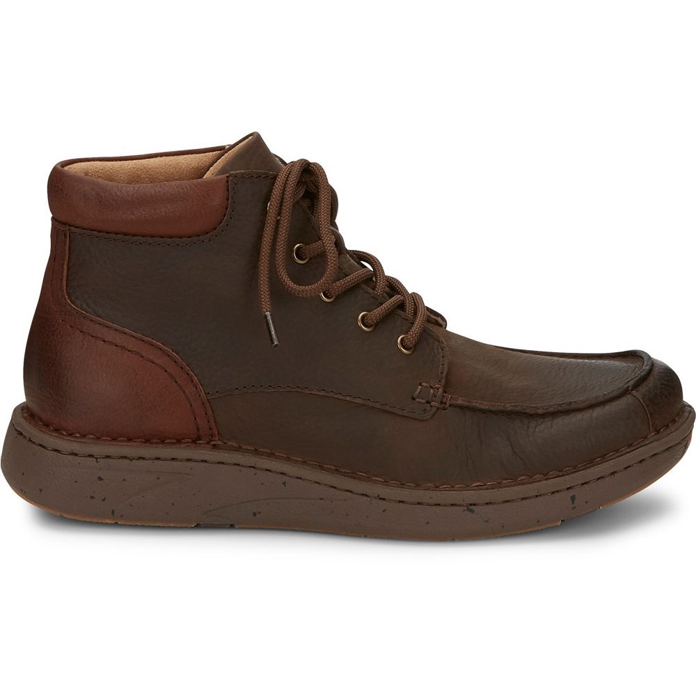 Justin Hitcher Men's Casual Shoes Dark Brown | CWAPHL-057