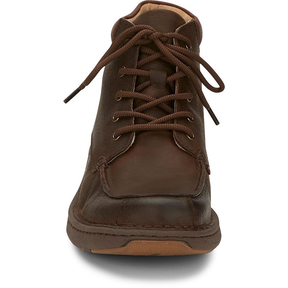 Justin Hitcher Men's Casual Shoes Dark Brown | CWAPHL-057