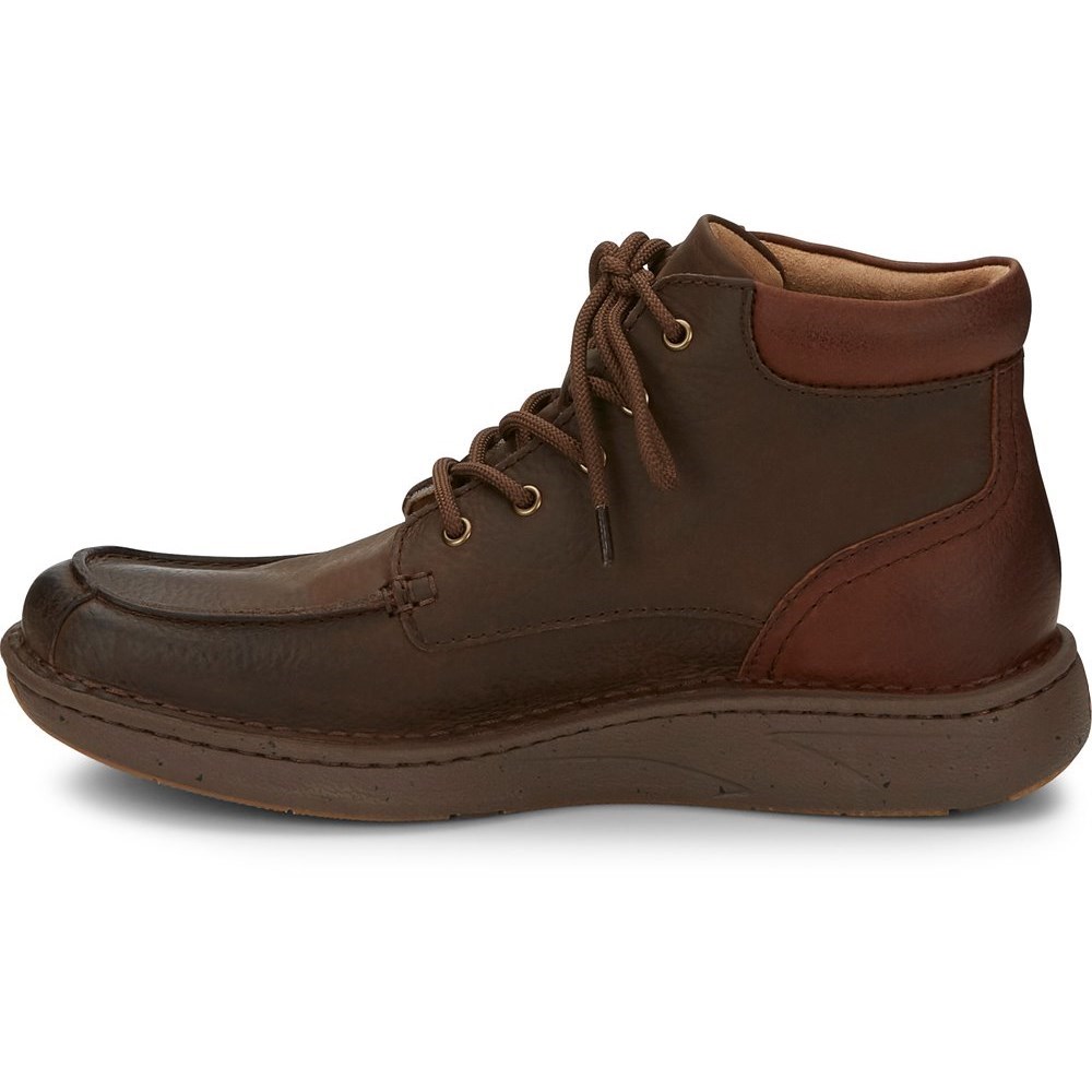 Justin Hitcher Men's Casual Shoes Dark Brown | CWAPHL-057