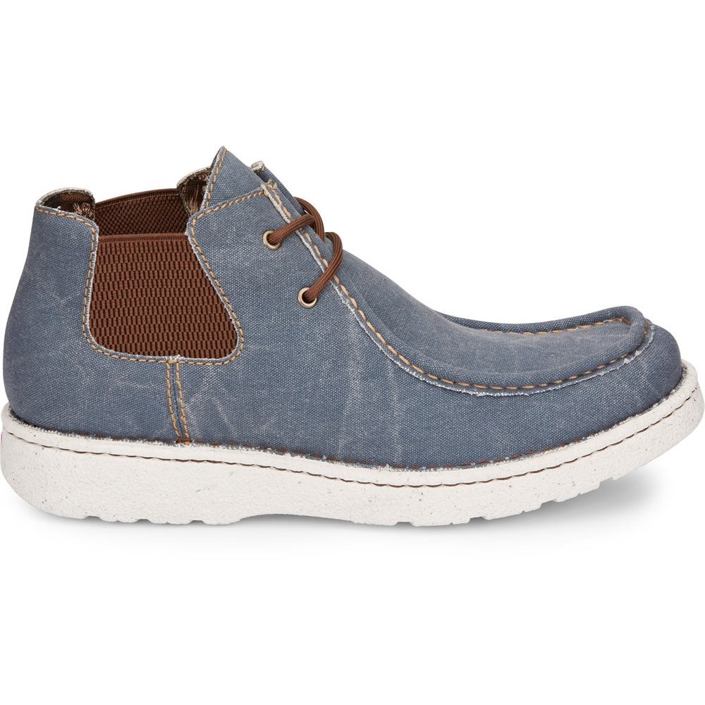 Justin Hudson Men's Casual Shoes Blue | TGUPIX-941