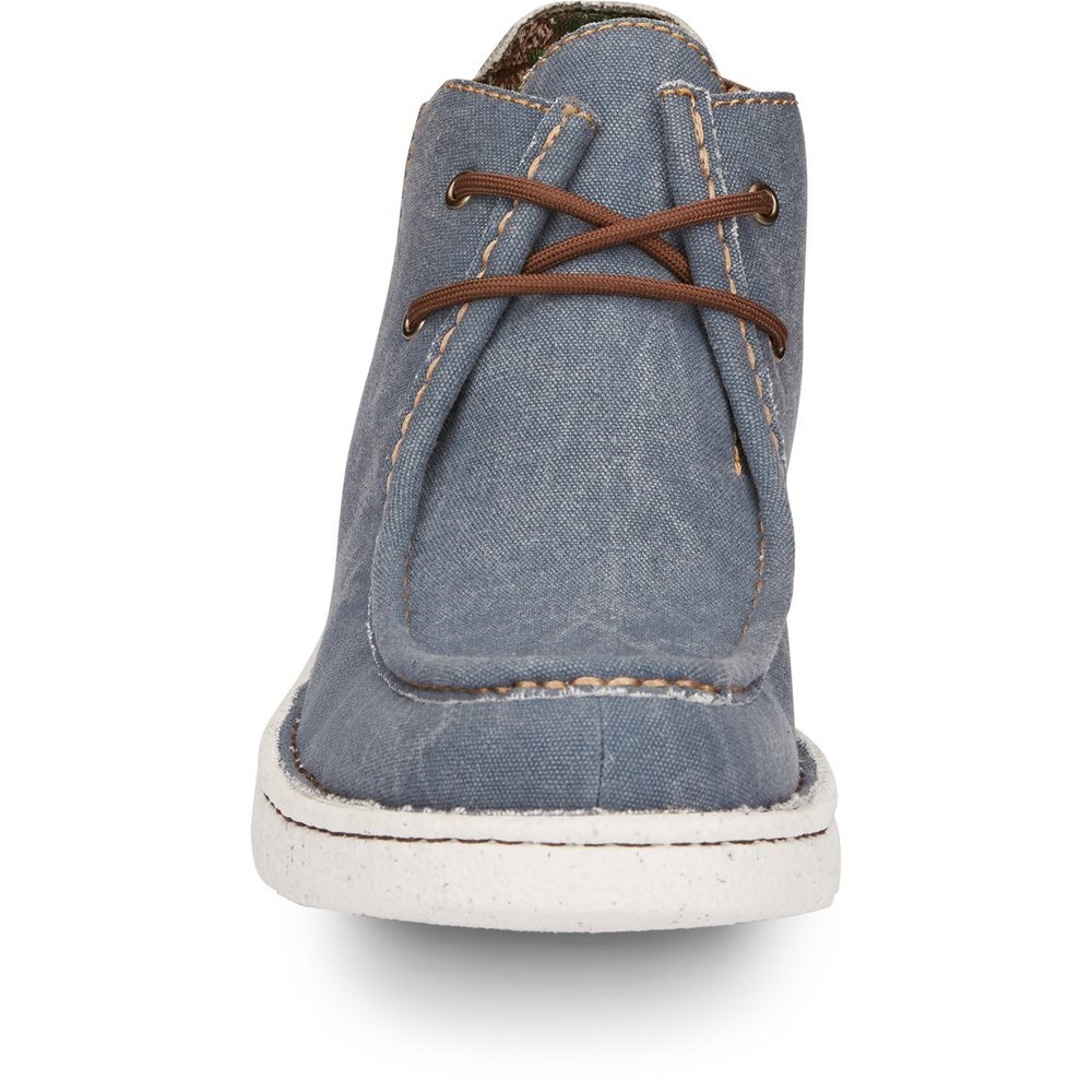 Justin Hudson Men's Casual Shoes Blue | TGUPIX-941