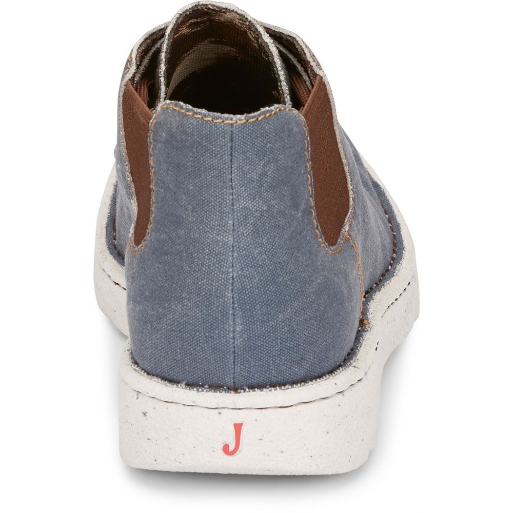 Justin Hudson Men's Casual Shoes Blue | TGUPIX-941