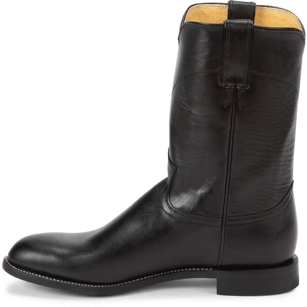 Justin Jackson Men's Cowboy Boots Black | LOTFXV-812