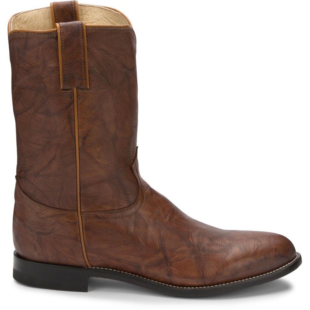 Justin Jackson Men's Cowboy Boots Brown | TWHDZI-023