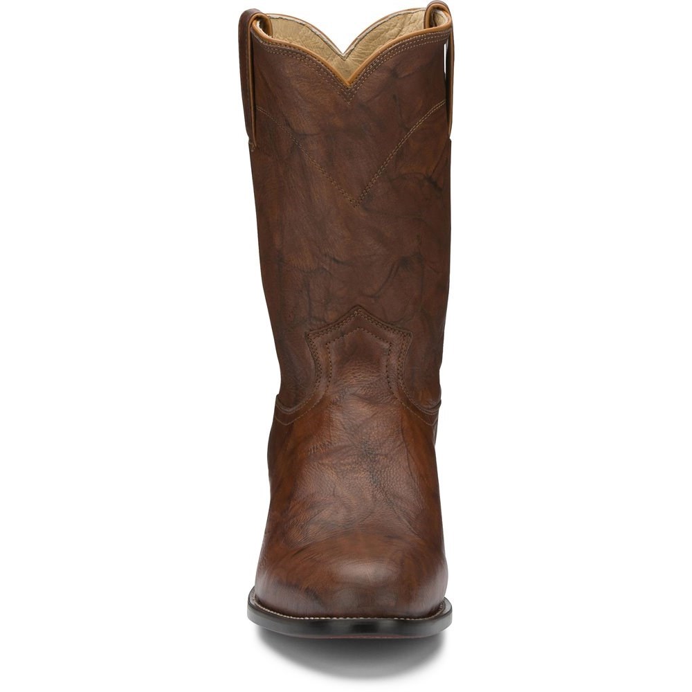 Justin Jackson Men's Cowboy Boots Brown | TWHDZI-023