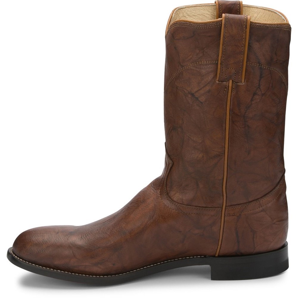 Justin Jackson Men's Cowboy Boots Brown | TWHDZI-023