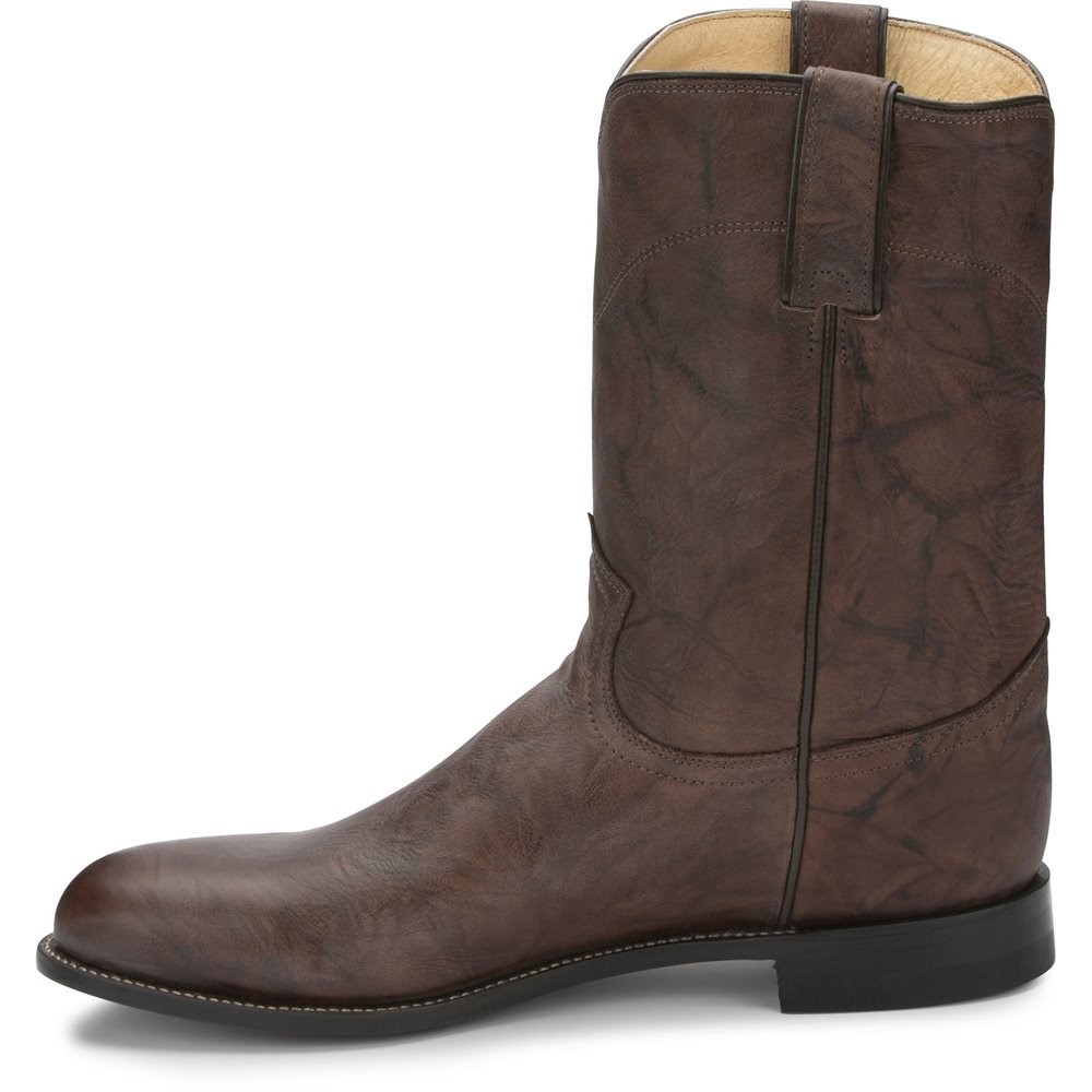 Justin Jackson Men's Cowboy Boots Dark Brown | JUGHYR-057