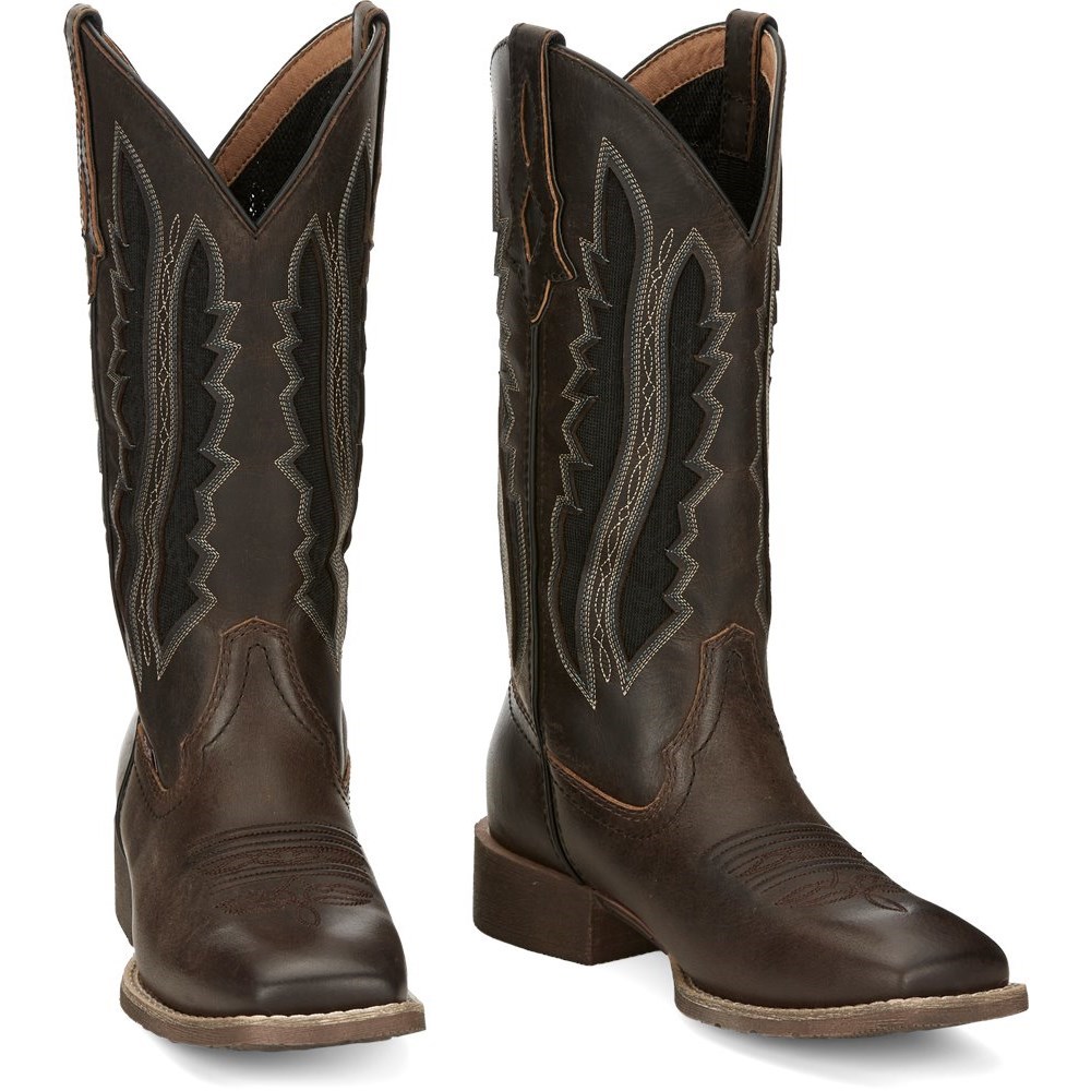 Justin Jaycie Women\'s Cowboy Boots Brown | QAYKEL-486