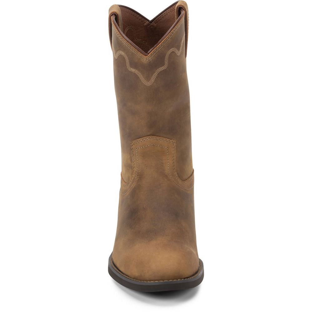 Justin Jeb Men's Cowboy Boots Brown | FHKQEX-980