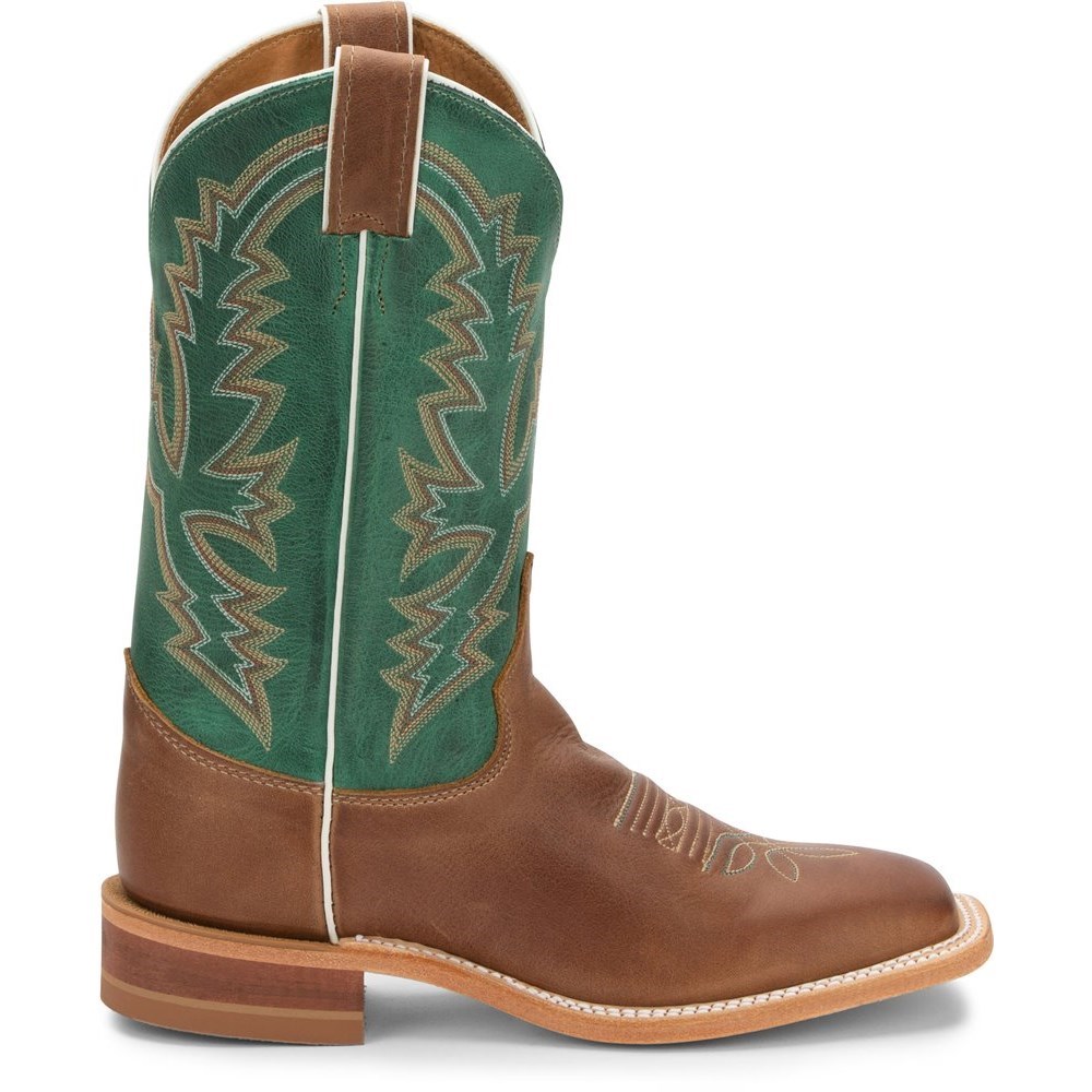 Justin Kenedy Women's Cowboy Boots Brown | KPTYIW-965