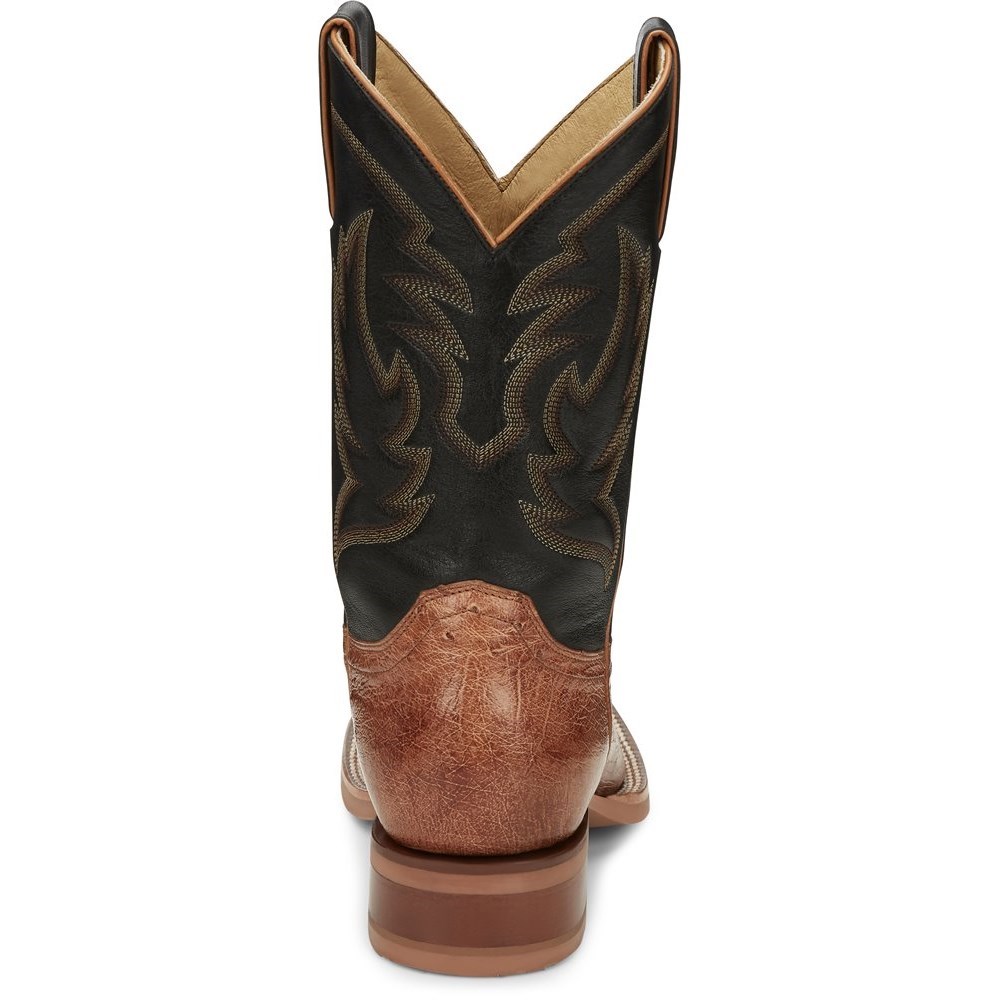 Justin Mclane Men's Cowboy Boots Brown | ZKVNWD-246