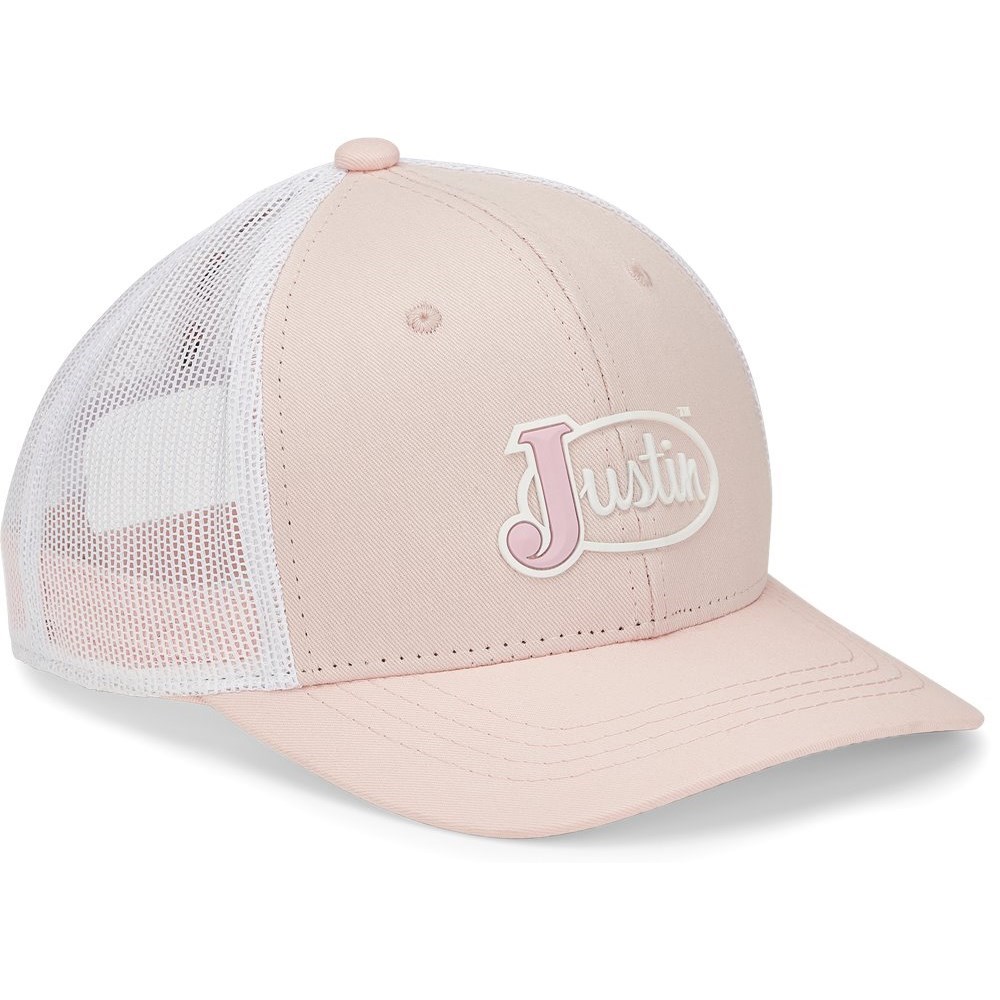 Justin Melita Women\'s Cap Pink / White | TKIDOF-728