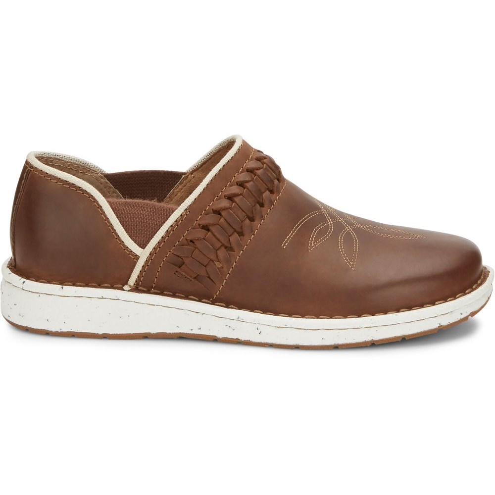 Justin Poly Women's Casual Shoes Brown | LCDNPM-639