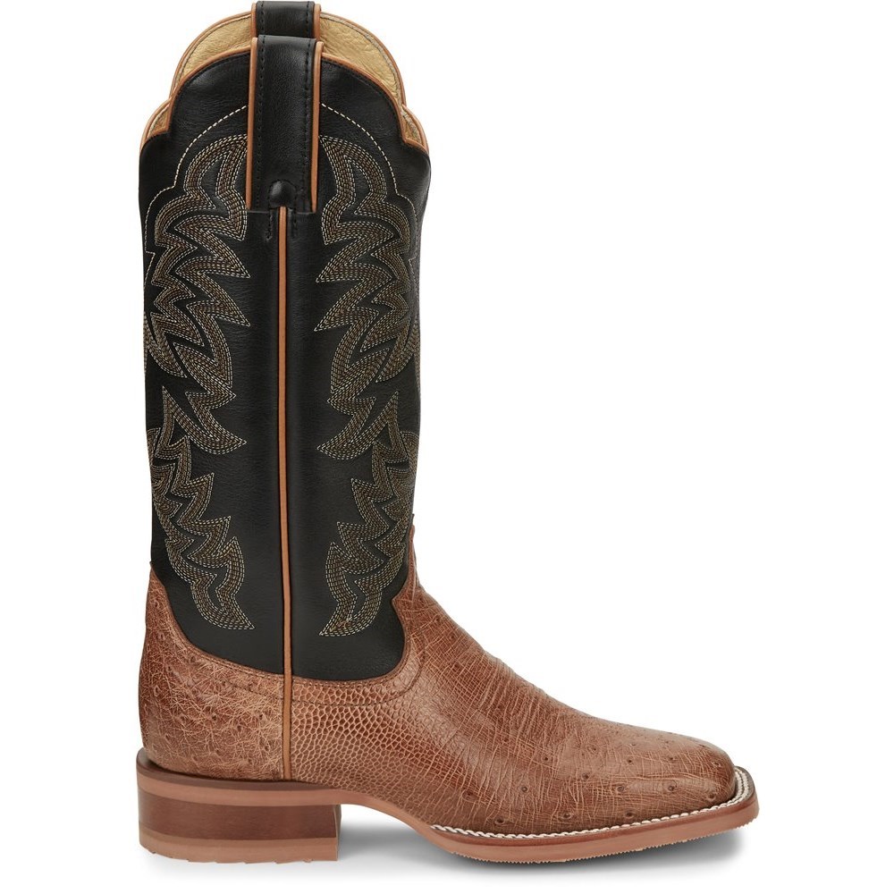 Justin Ralston Women's Cowboy Boots Brown | JQRECN-279