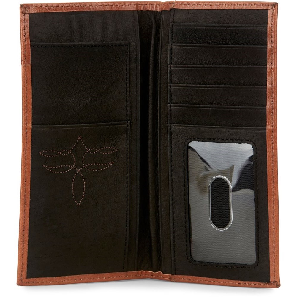 Justin Rodeo Men's Wallets Brown | CLKXWB-052