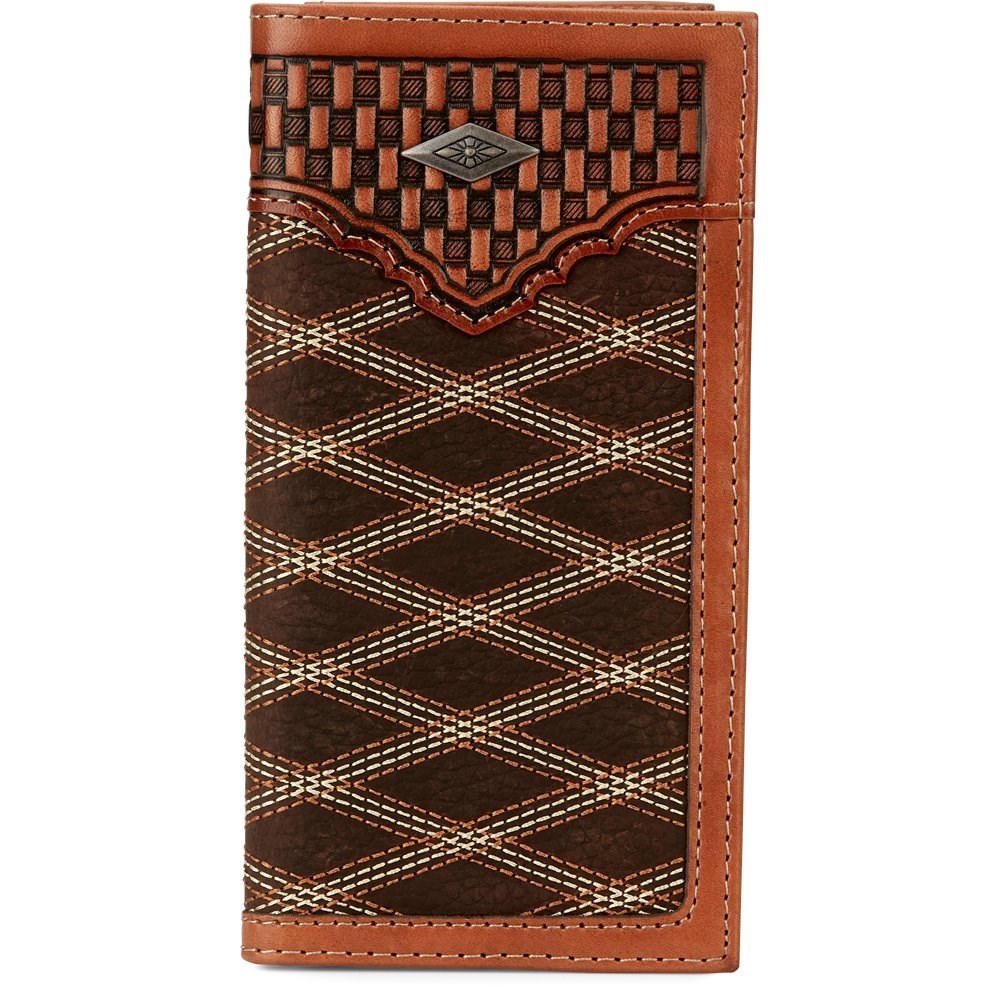 Justin Rodeo Men\'s Wallets Brown | CLKXWB-052