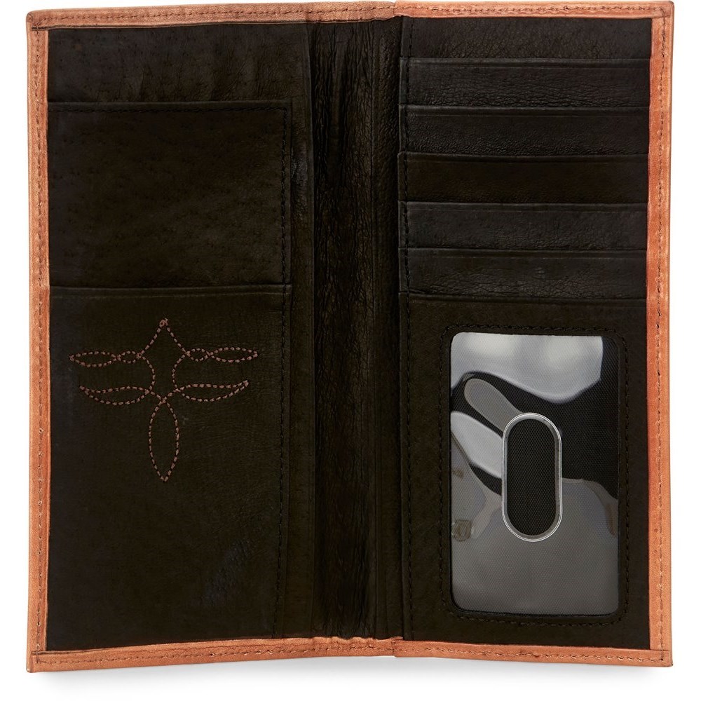 Justin Rodeo Men's Wallets Brown | IWFNBQ-764