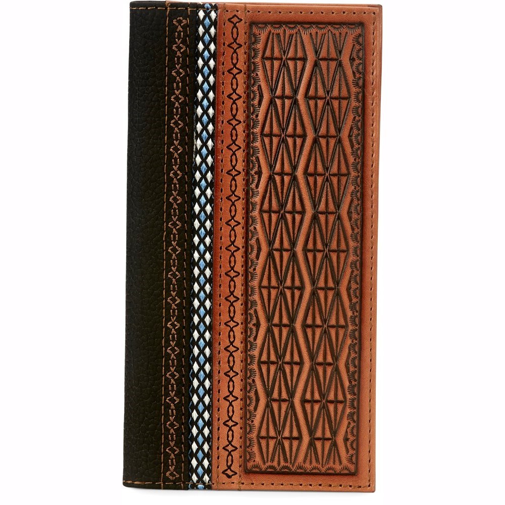 Justin Rodeo Men\'s Wallets Brown | PKBWQZ-790