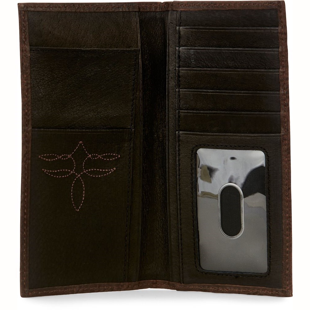 Justin Rodeo Men's Wallets Brown | WLZHAT-251